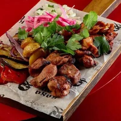 Сет Длинные шампуры в Грузинскоебистро Каха по цене 1954 ₽