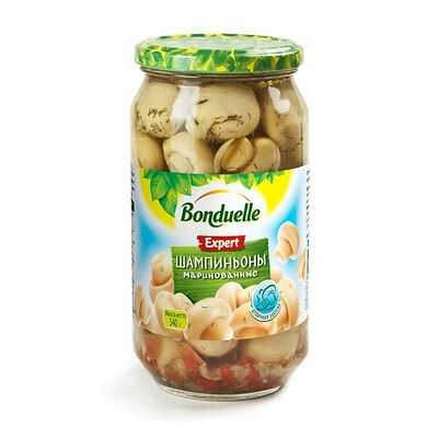 Шампиньоны целые маринованные Bonduelle в Азбука Вкуса Экспресс Меню по цене 279 ₽