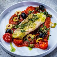 Судак в сицилийском соусе в Edateca Едатека