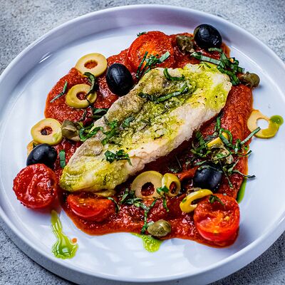 Судак в сицилийском соусе в Edateca Едатека по цене 690 ₽