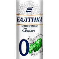 Балтика безалкогольное светлое пиво в Папин гараж