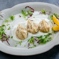 Манты с лососем в Чайхона №1 Братьев Васильчуков