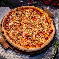 Пицца Техасская в La Pizza Bomba на дровах