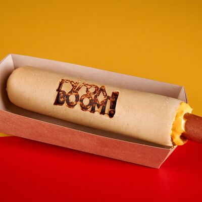 Френч-дог с куриной колбаской в ГУГОЛ_BOOM по цене 280 ₽