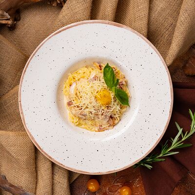 Паста Карбонара в Усадьба Банная по цене 800 ₽