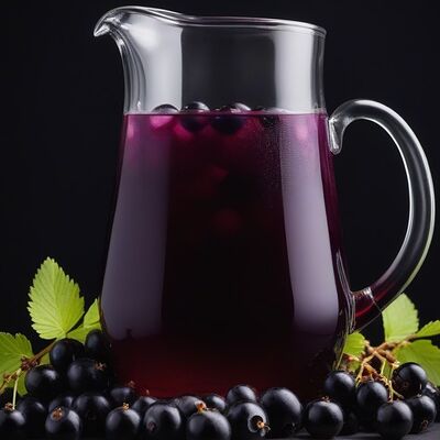 Домашний морс Чёрная смородина в DARK SIDE шаурма & гриль по цене 160 ₽