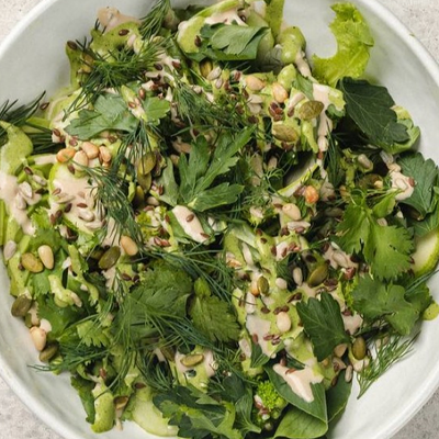 Зеленый салат в Etika Bistro по цене 770 ₽