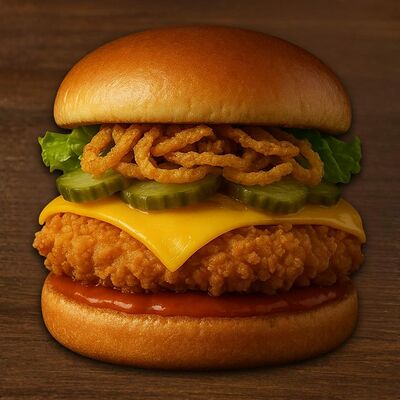 Чикен Кранч бургер в Fresh Doner по цене 560 ₽