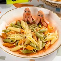 Макарошки с сосискойв Бен эмир