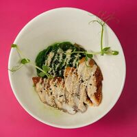 Вакаме унаги в banana pizza