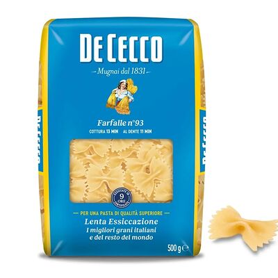 Паста De Cecco №93 Фарфалле в Ченто Пицца по цене 950 ₽