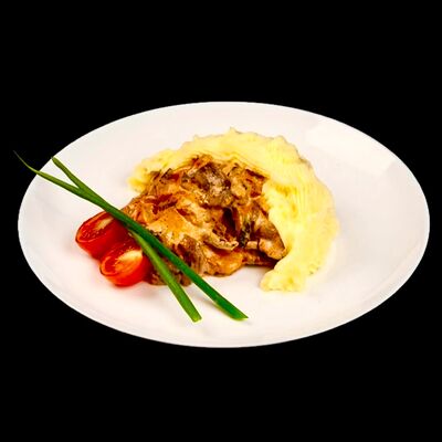 Бефстроганов из говяжьей вырезки в Леон по цене 800 ₽