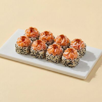 Тар-тар с лососем в Kasabi Wooo по цене 710 ₽