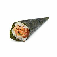 Темаки с лососем-юдзу в Тануки