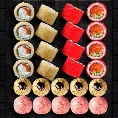 Фулл сет 26 шт. в Loca Pizza по цене 2000 ₽