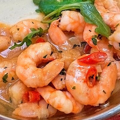 Креветки по-сицилийски в Mama Roma по цене 965 ₽
