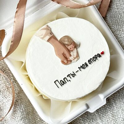 Бенто торт папа - моя опорав Овсянка по цене 2200 ₽