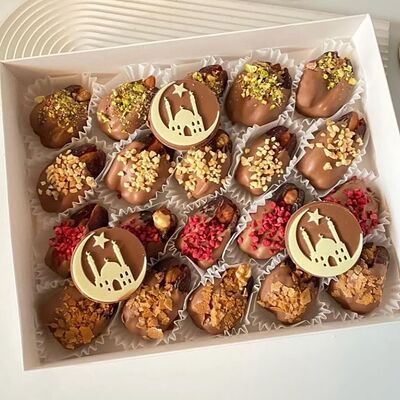 Финики в шоколаде набор Рамадан в Klubnichno по цене 3900 ₽