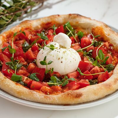 Фокачча с бурратой в Лебовски Пицца и Боулинг по цене 860 ₽