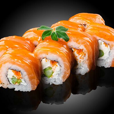 Сливочный лосось в Sushi & More по цене 930 ₽