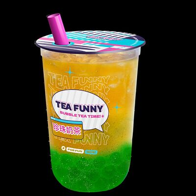 Чай фруктовый Апельсин-манго с шариками манго Sв Tea Funny по цене 364 ₽
