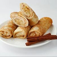 Блины с яблоком и корицей в Coffee L