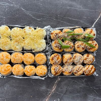 Сет запеченных ролловв Eurasiafood по цене 1450 ₽