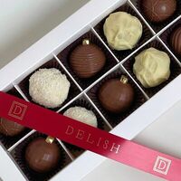 Набор из 10 конфет Новый год + Трюфельв Delish