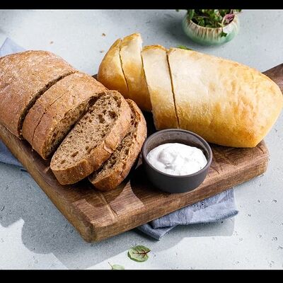 Домашний хлеб в Баклажан по цене 280 ₽