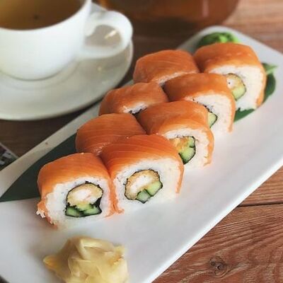 Сяке Эби Темпура в Икра по цене 570 ₽