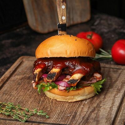 Бургер Ребро вегана в Double по цене 650