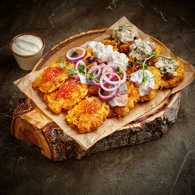 Полкило драников в Корчма по цене 1990 ₽