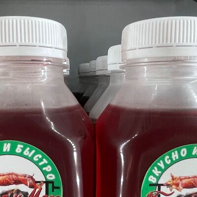 Морс Клубника в Булка и Мясо по цене 180 ₽