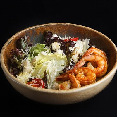 Цезарь по-азиатски с креветками в Кабуки по цене 470