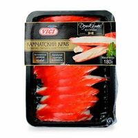 Крабовое мясо Vici Камчатский краб охлажденное скин. уп в Азбука Вкуса Экспресс Меню