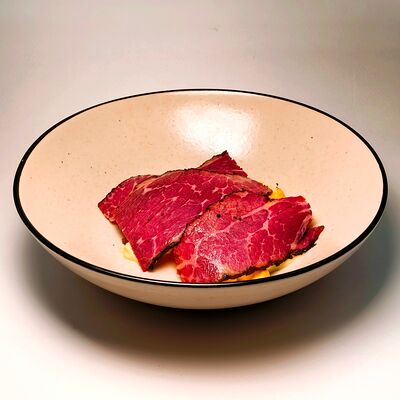 Скрэмбл с пастрами и трюфельным айоли в I’m Thankful for Today по цене 870 ₽