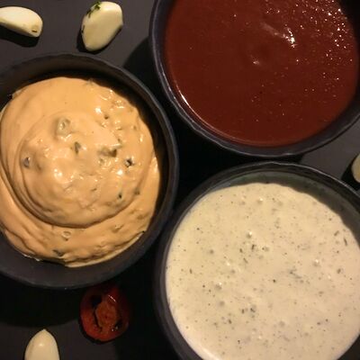 Соус сырныйв Шашлычный рай по цене 120 ₽