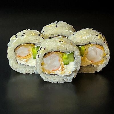 Ролл с креветкой темпура в Pipizza по цене 340 ₽