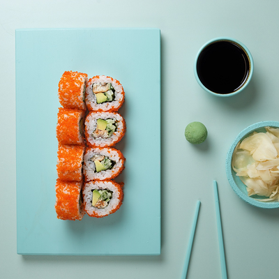 Калифорния с угрем в Rollwell по цене 680 ₽