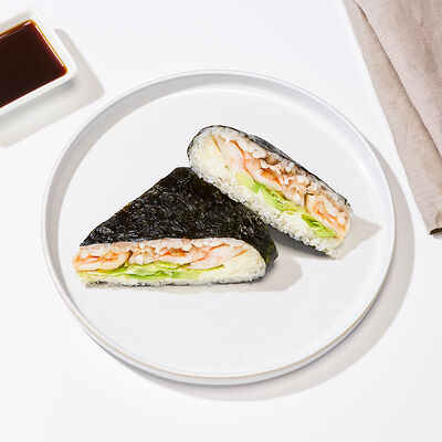 Япо-тако с креветками в Много лосося по цене 460