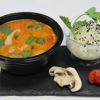 Суп Тайский с курицей в Рис & Рыба