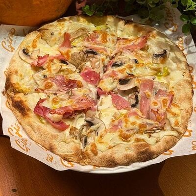 Пицца Ветчина- Грибы доставка в Gino Pizza по цене 900 ₽