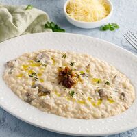 Ризотто с белыми грибами и шампиньонами в ЛарисуВаннуХочу