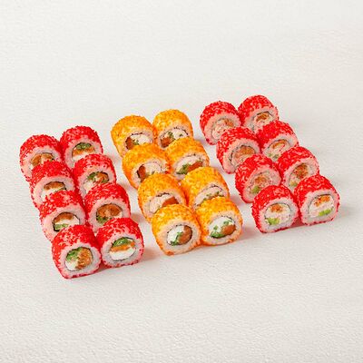 Набор Лосось трио в Суши Wok по цене 879 ₽