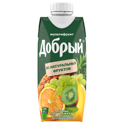 Сок добрый 0,33 мультифрукт в Жар Пицца по цене 54