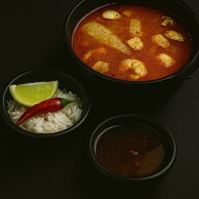 Том ям с курицей в Авто Япончик по цене 700 ₽