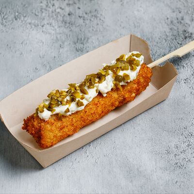 Корн-дог с халапеньо в Удачно завернули по цене 230 ₽