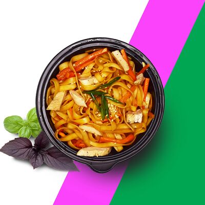 Wok с курочкой и овощами в Фудзи по цене 408 ₽