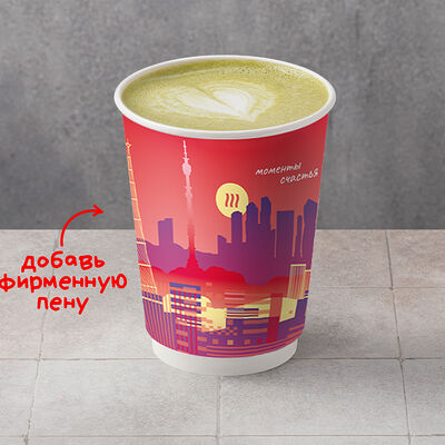 Матча-латте в Шоколадница по цене 330 ₽