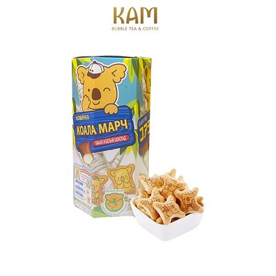 Печенье с шоколадной начинкой со вкусом какао и белого шоколада koalas march lotte в KAM Bubble Tea по цене 220 ₽